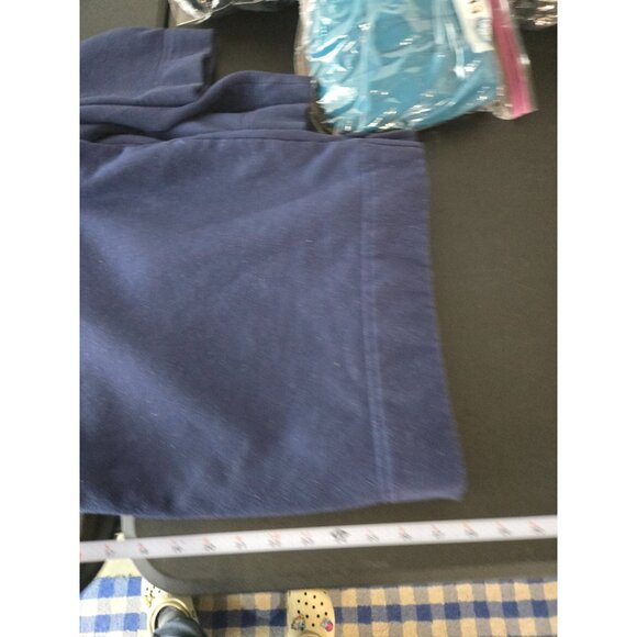 Bobbie Brooks Womans Navy Scottish Terrier Christmas Sweatshirt Plus Size 26/28W - Picture 9 of 12